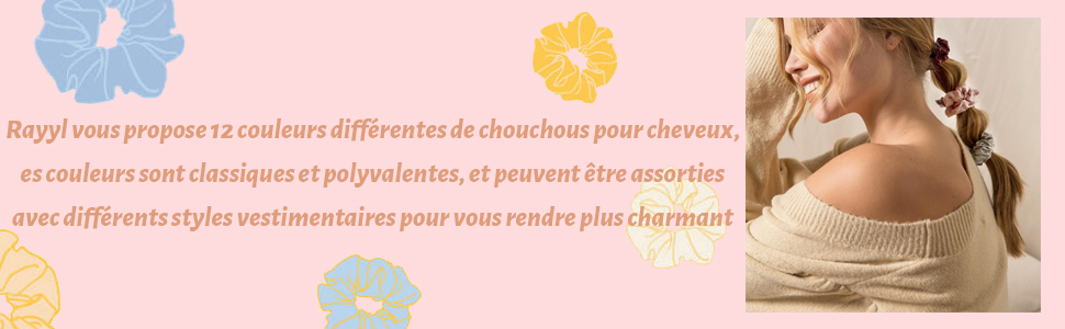 RAYYL Doux Cheveux Cravates