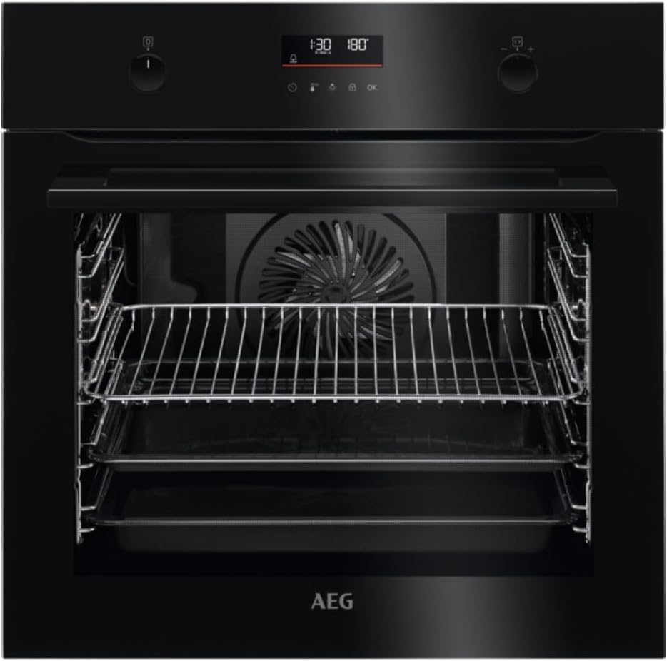 AEG - Four multifonction Série 5000 - pyrolyse, 9 modes, écran tactile - BPK535060B