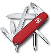 Victorinox Taschenmesser Hiker (13 Funktionen, Holzsäge, Drahtabisolierer, Phillips-Schraubendreh...