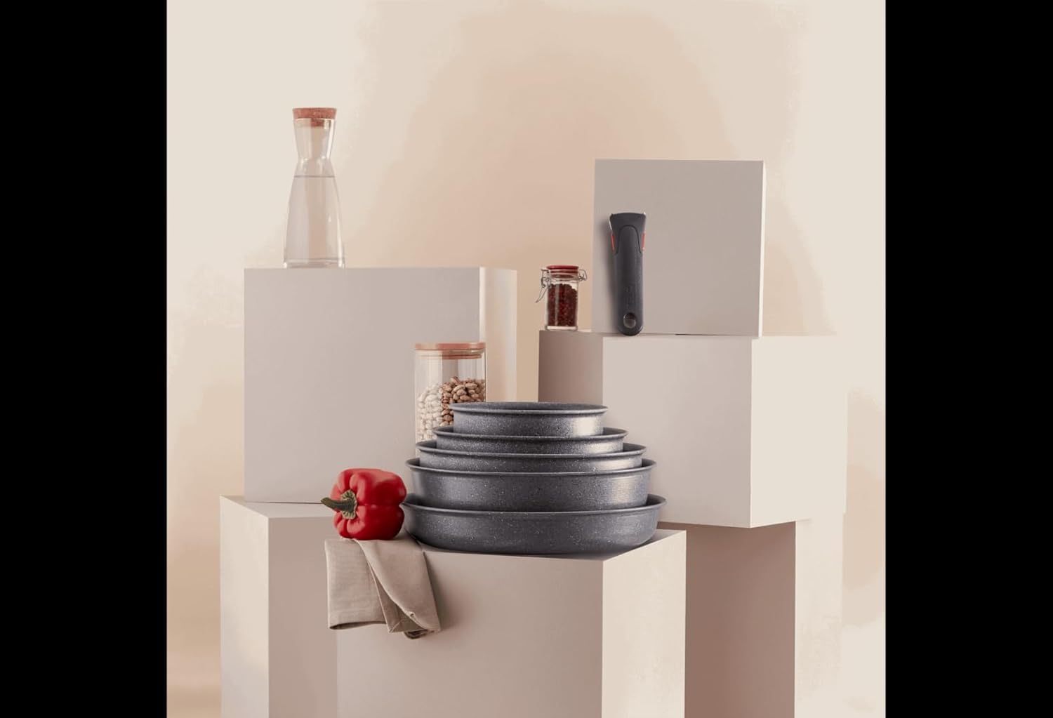 Tefal - Ingenio Natural Force - 16 cm, 1,5 L - induction, antiadhésif, empilable, lave-vaisselle - L3962802