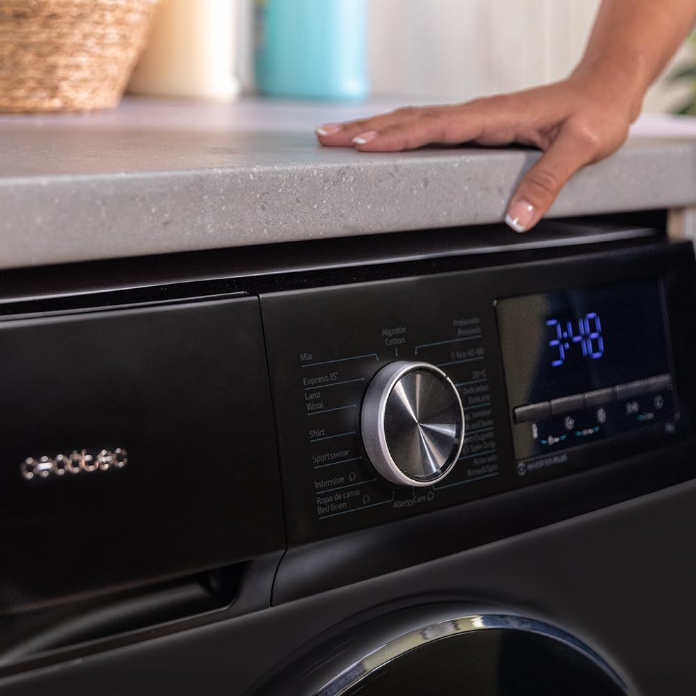 Cecotec - Bolero Dresscode 9500 - 9 kg, frontal, 16 programmes, inverter, acier