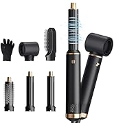 Air Styler Airbrush 5 en 1,1000w Sèche Cheveux Ionique,Hair Styler,Température Vitesse du vent Ré...