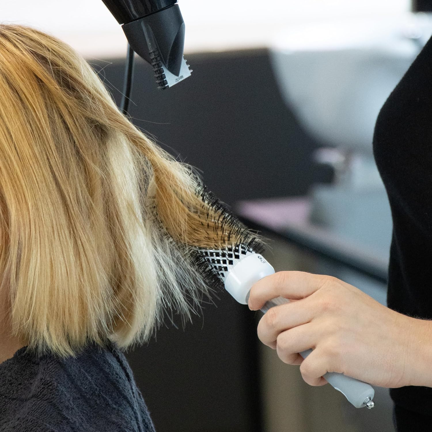 Olivia Garden - Expert Blowout - ronde, céramique, antistatique, brillance