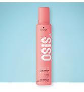 Schwarzkopf Professional OSiS Air Whip Mousse Coiffante Cheveux Raides Bouclés Ondulés Protection...