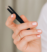 4 Pincettes Acier Inoxydable pour Enlèvement des points noirs Les Cils