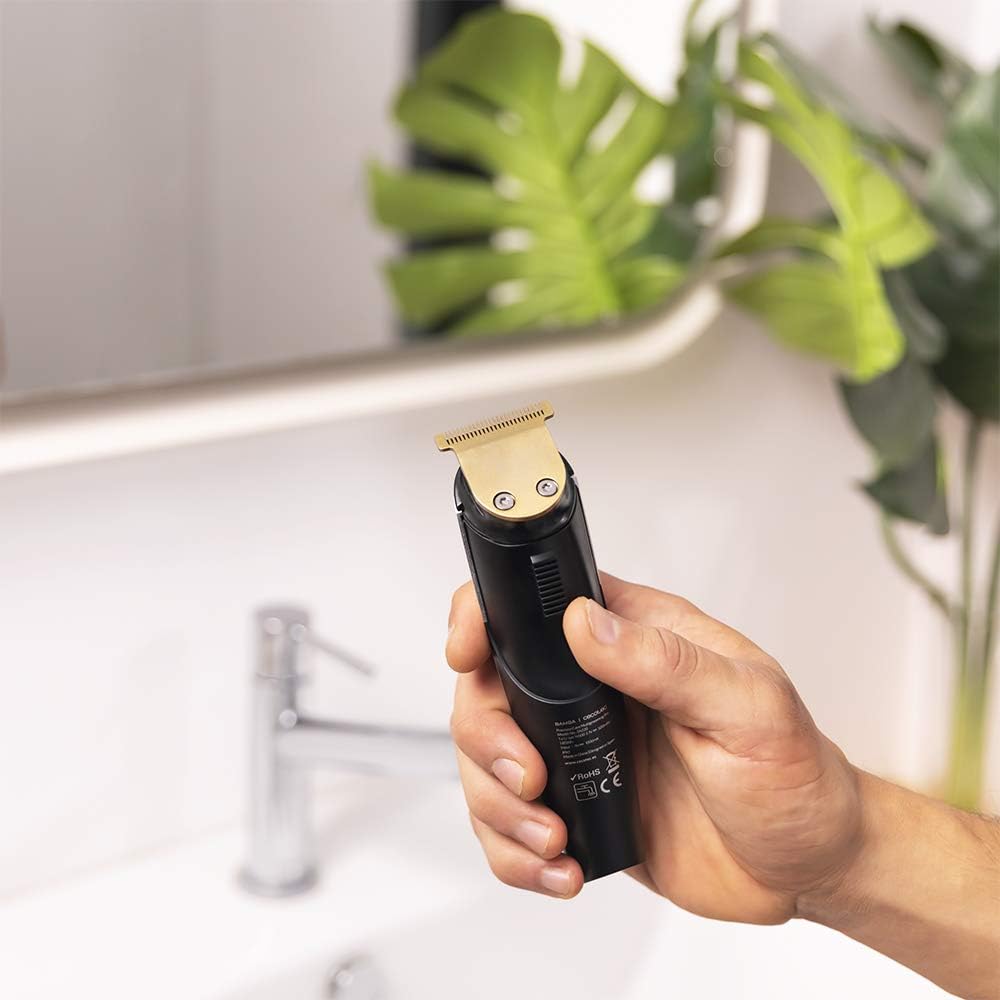 Cecotec - Bamba PrecisionCare Pro - rasoir 5-en-1, 60min, titanium, IPX7