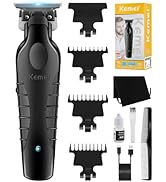 KEMEI 2299 Professionnelle Sans Fil Tondeuse Cheveux Hommes, Tondeuse Barbe Homme électrique, Ton...