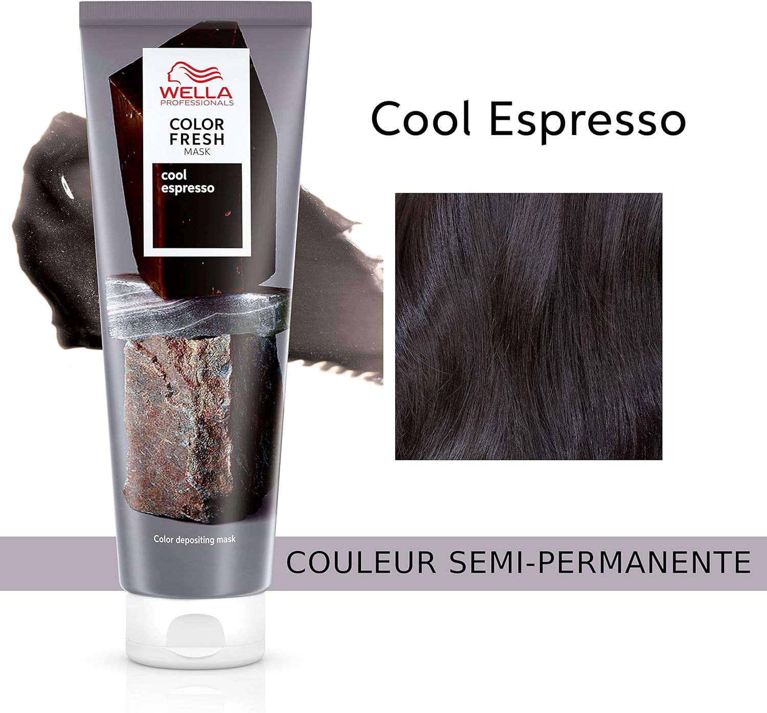 Wella Professionals - Color Fresh Mask - nuances blond, châtain, cuivre, brun - masque coloration temporaire, hydratant,