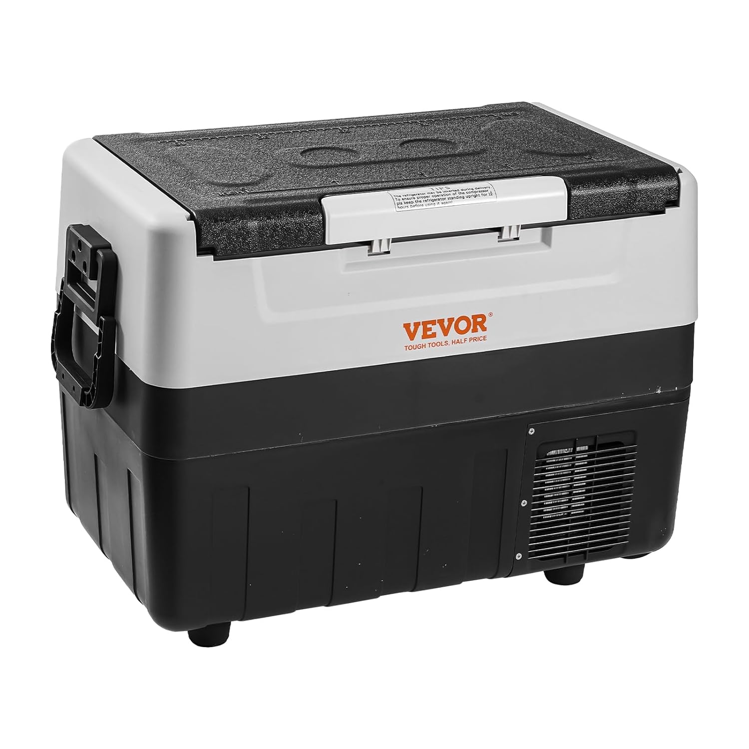 VEVOR - Glacière portable 45L - double zone, -20°C à 10°C, 0,6 kWh, 12/24V, 100-240V