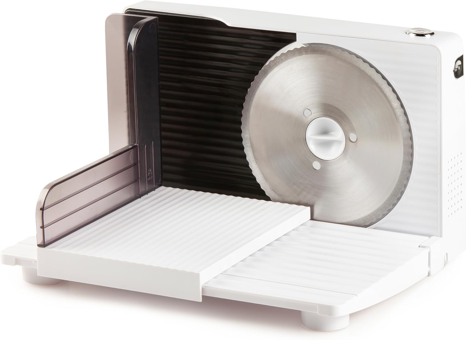 DOMO - DO523S - trancheuse électrique 17 cm - 120W silencieux, 0-15mm