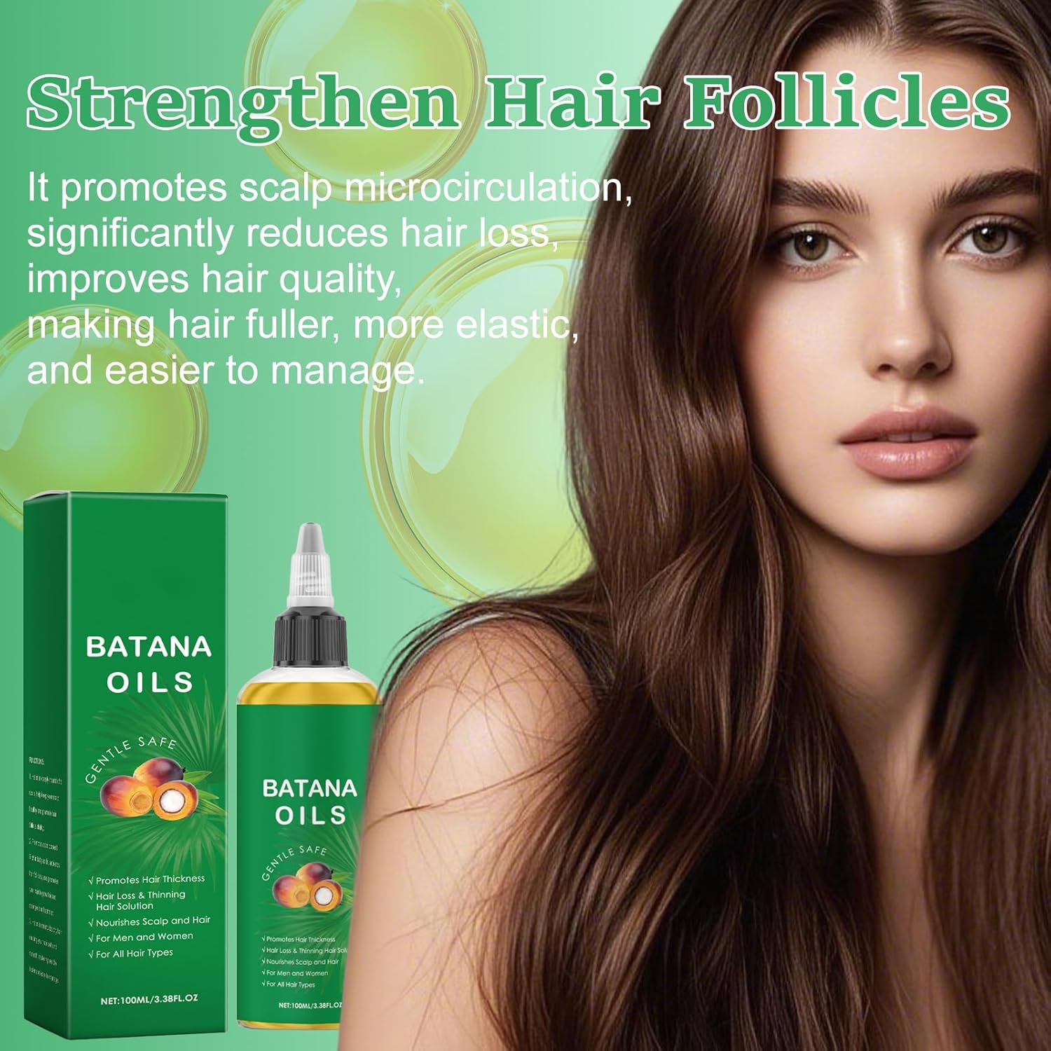 Huile capillaire - Batana Oil 100ml - croissance cheveux, bio