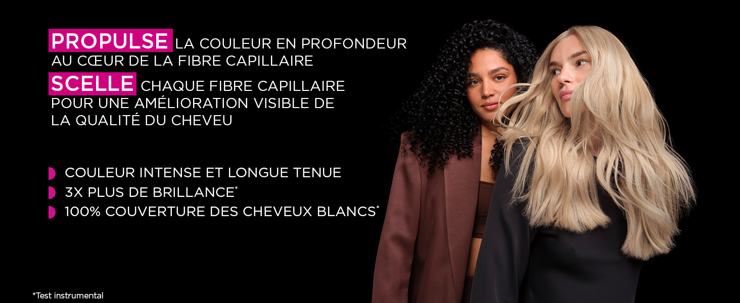 coloration permanente sans ammoniaque activée par l’huile