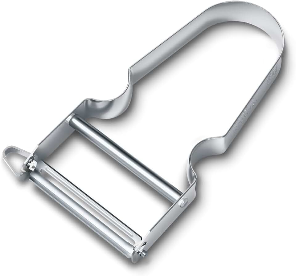 Victorinox - STAR Éplucheur double lame métal, ultra tranchant, Swiss Made