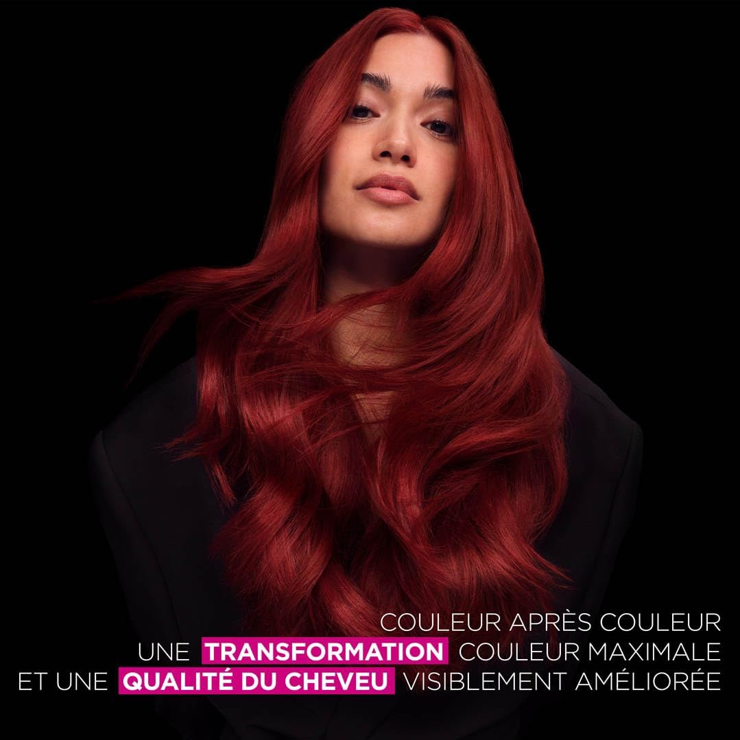 Garnier - Olia coloration cheveux - sans ammoniaque - 6.66 carmin éclatant