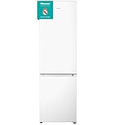 Hisense RB343D4CWE Réfrigérateurs Combi, 269 L, Classe E, largeur 55 cm x hauteur 180 cm, ouverture en PU...