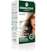 Herbatint Soin Colorant Permanent pour Cheveux 6N Blond Foncé - 150 ml, sans Ammoniaque, 100% Cou...