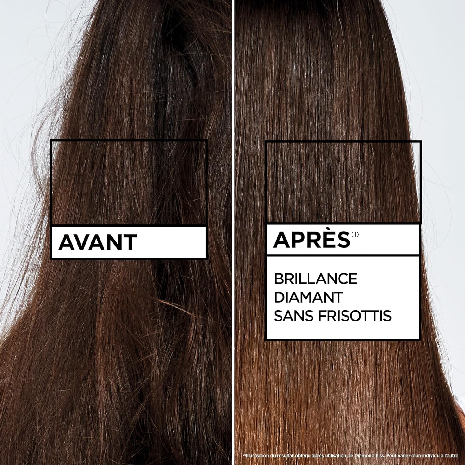 Garnier - Fructis Kératine Liss - routine 3 soins lissants, kératine végétale, huile d'argan, anti-frisottis