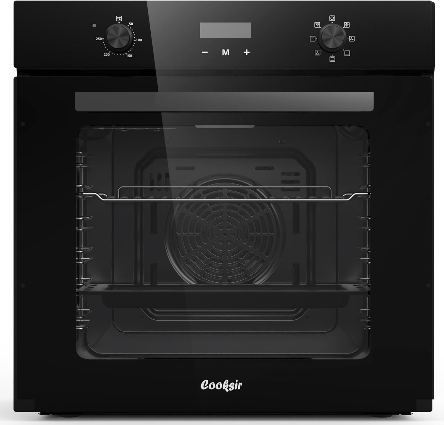 Four encastrable - 60 cm - 60L, 2000W, 7 fonctions, minuterie 10h