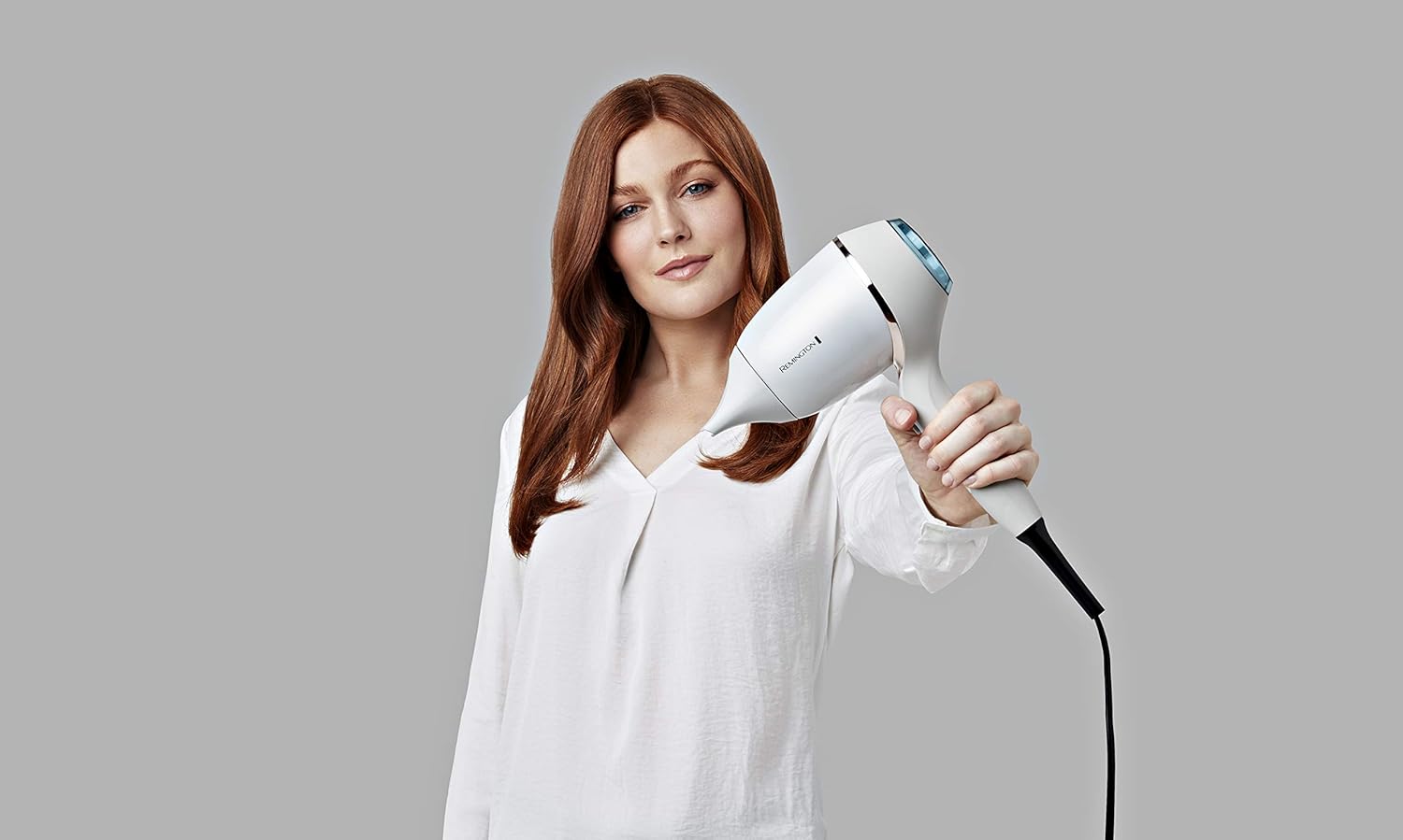 Remington - sèche-cheveux Hydraluxe Pro - 2400W - moteur numérique, capteur chaleur, 3 accessoires, EC9001