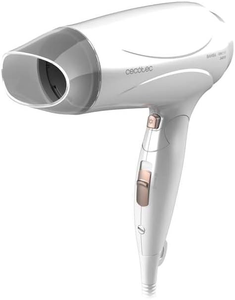 Cecotec - Ionicare Travelwhite - compact pliable, 2400W, ioniseur, Turbo