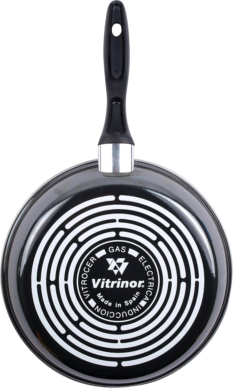 Megafesa - Glass (Cristal) - poêle 26 cm - noir, antiadhésive