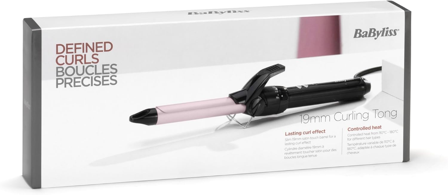 BaByliss - boucleur Sublim’ Touch 19mm, 10 températures, C319E