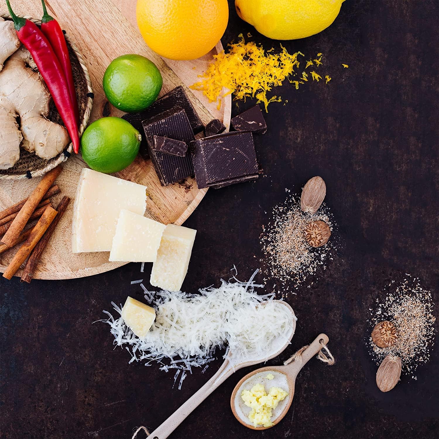 Microplane - zesteur classique bleu - lame inox - poignée ergonomique