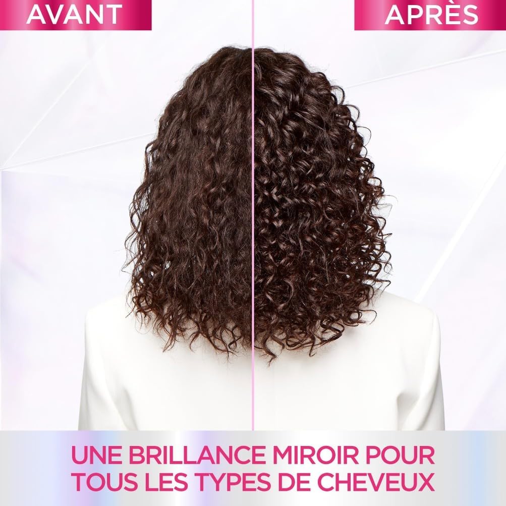 L'Oréal Paris - Elseve Glycolic Gloss - routine cheveux ternes - shampooing, soin, sérum sans sulfates, acide glycolique