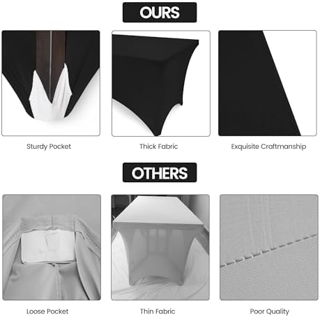 Utopia Kitchen - nappe extensible 122 cm - polyester spandex, lavable