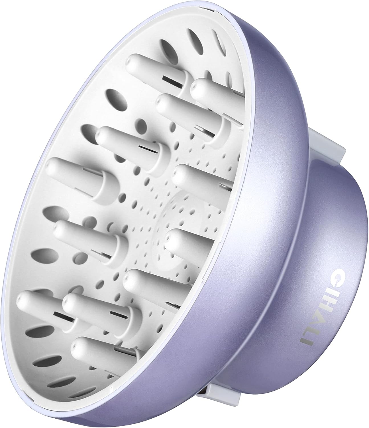 Diffuseur cheveux universel - lavande - 4.4-6.6 cm - idéal cheveux bouclés