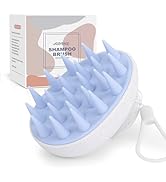 AIMIKE Brosse Massage cuir Chevelu[série Leaf], Massage cuir Chevelu pour l'élimination des Pelli...