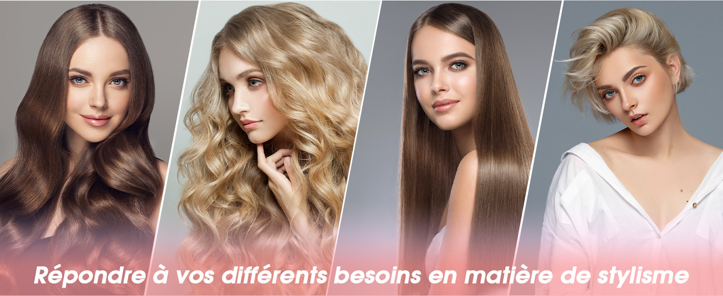 les différents types d'extensions de cheveux