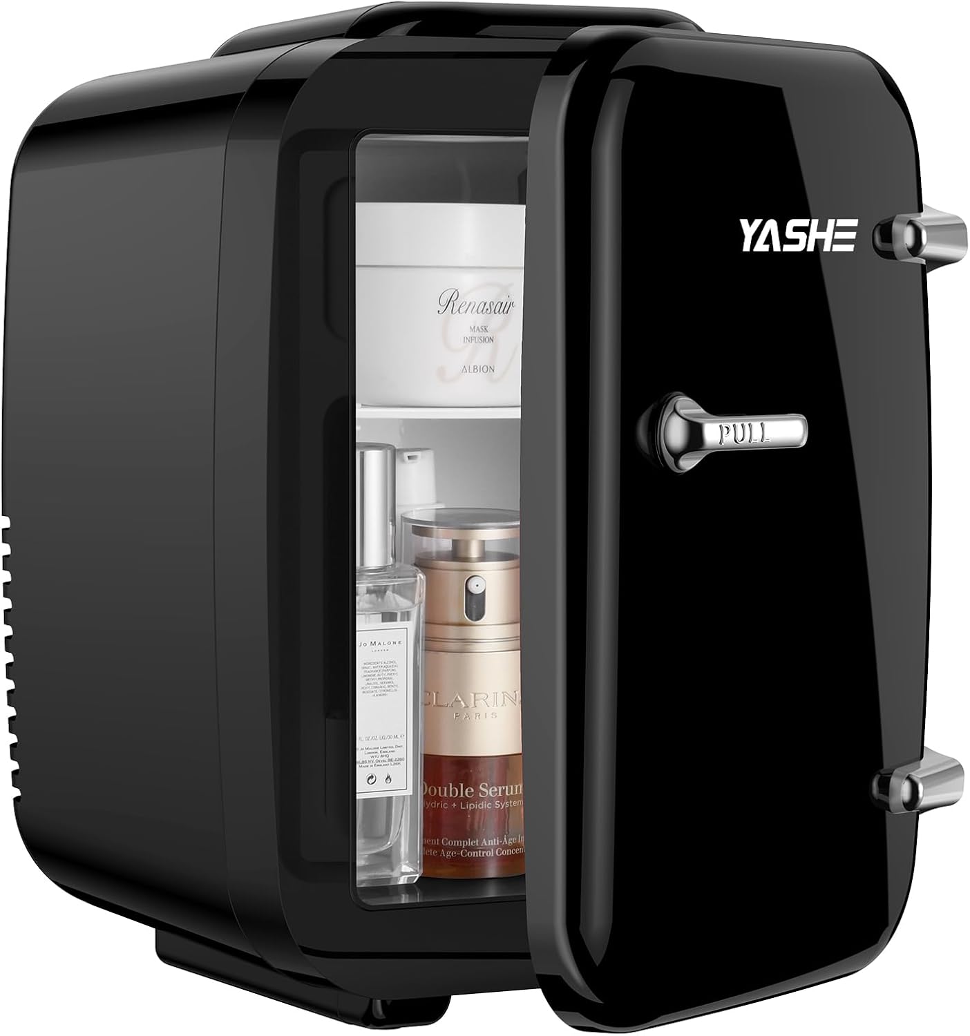 YASHE - mini frigo 4L - compact, thermoélectrique, CA/CC, 6 canettes