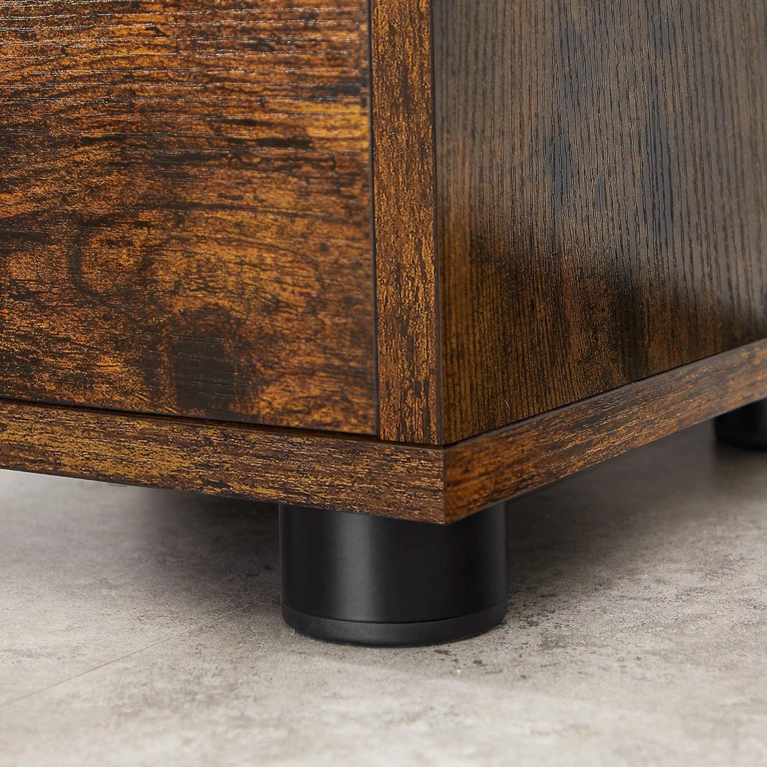 VASAGLE - armoire salle de bain moderne 30x30x80 cm 3 tiroirs BBK150X01