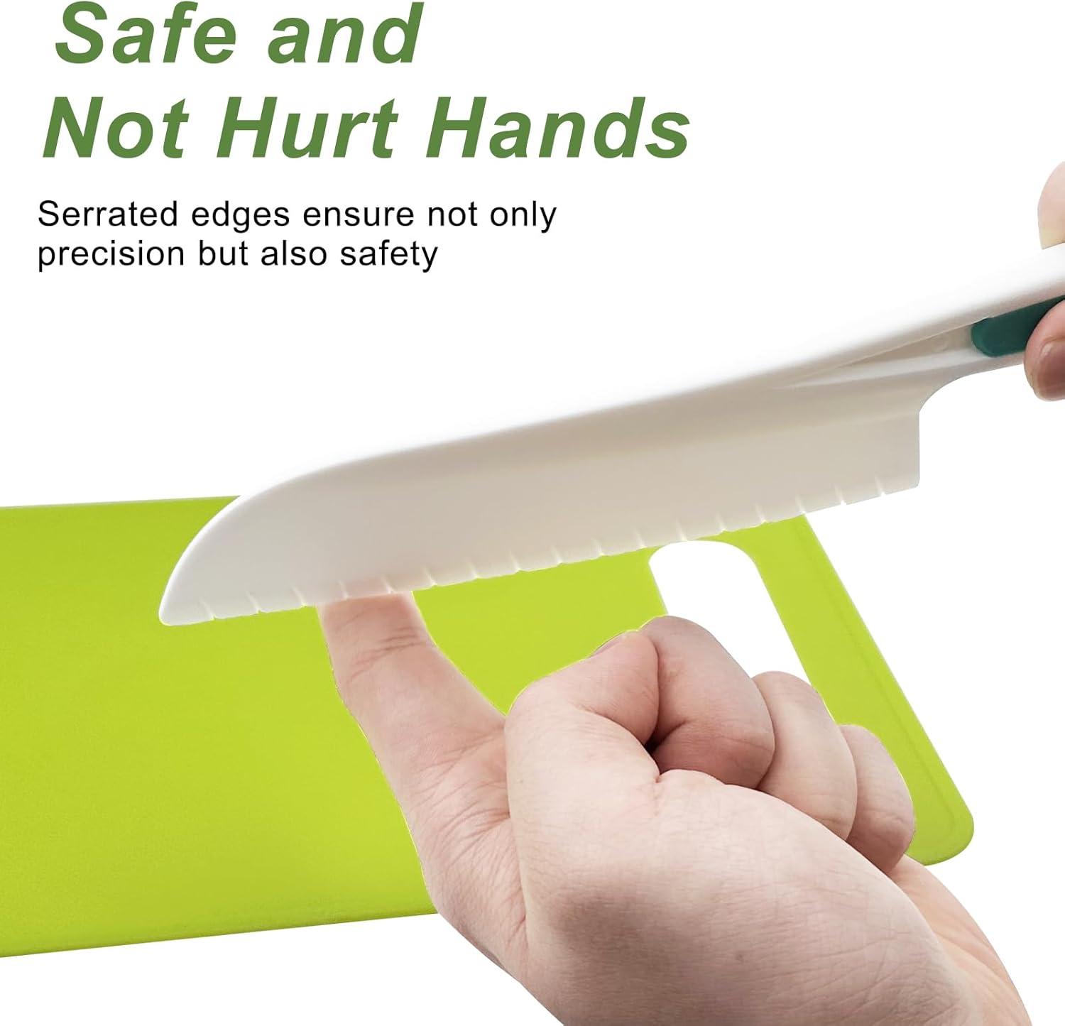 Couteaux de cuisine enfants - set plastique, planche, éplucheur - sécurisés, adaptés fruits/légumes