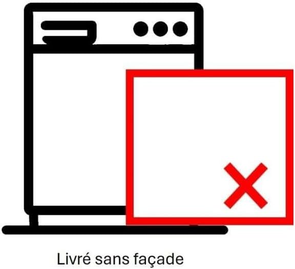 Hotpoint - Lave-vaisselle intégrable 60cm, 15 couverts, 39dB, classe C, H7IHP40L