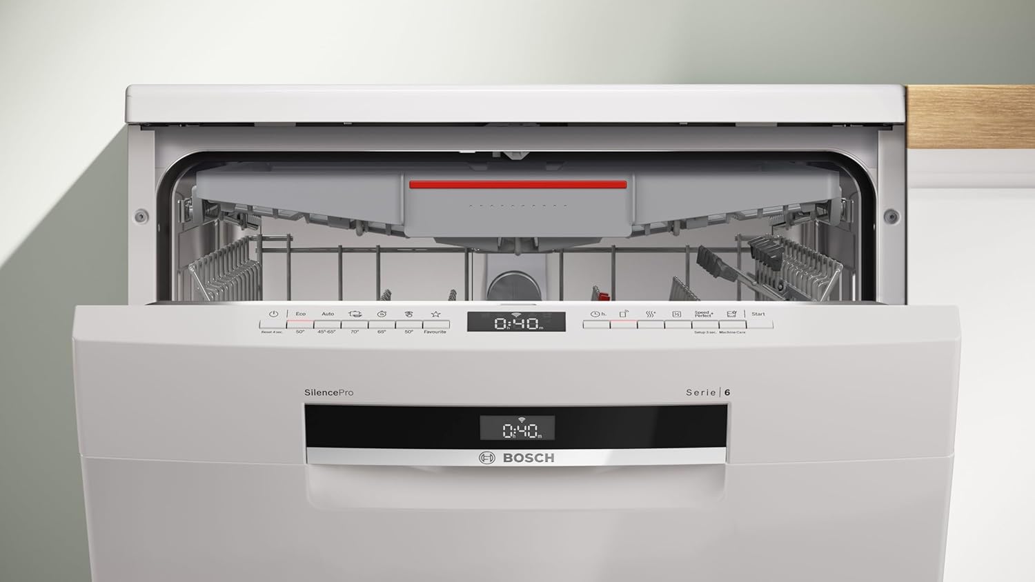 Bosch - Série 6 - lave-vaisselle 60cm pose-libre blanc - SMS6ZCW12F