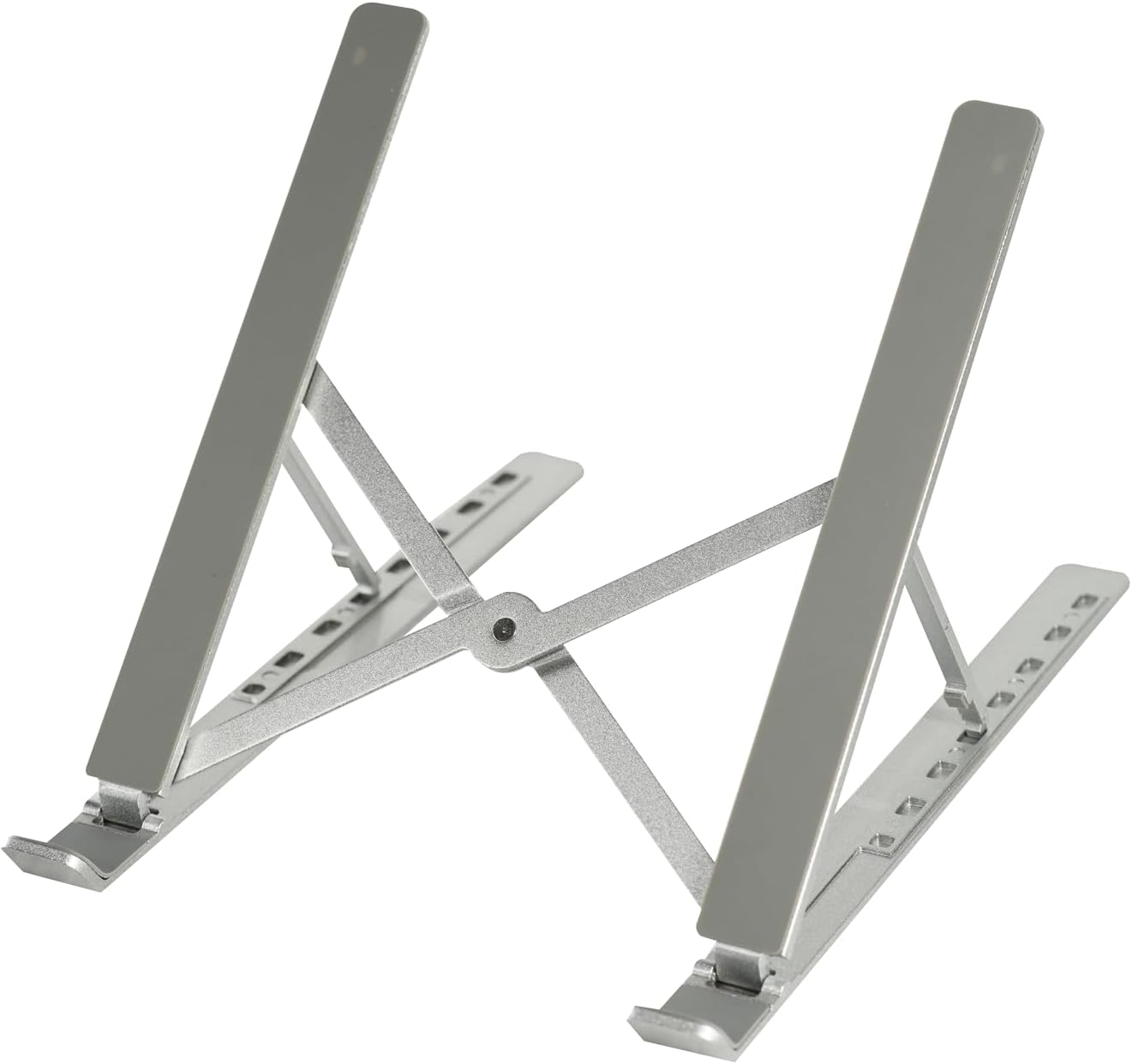 Support ordinateur portable aluminium réglable, ventilé, 10-17.3 pouces