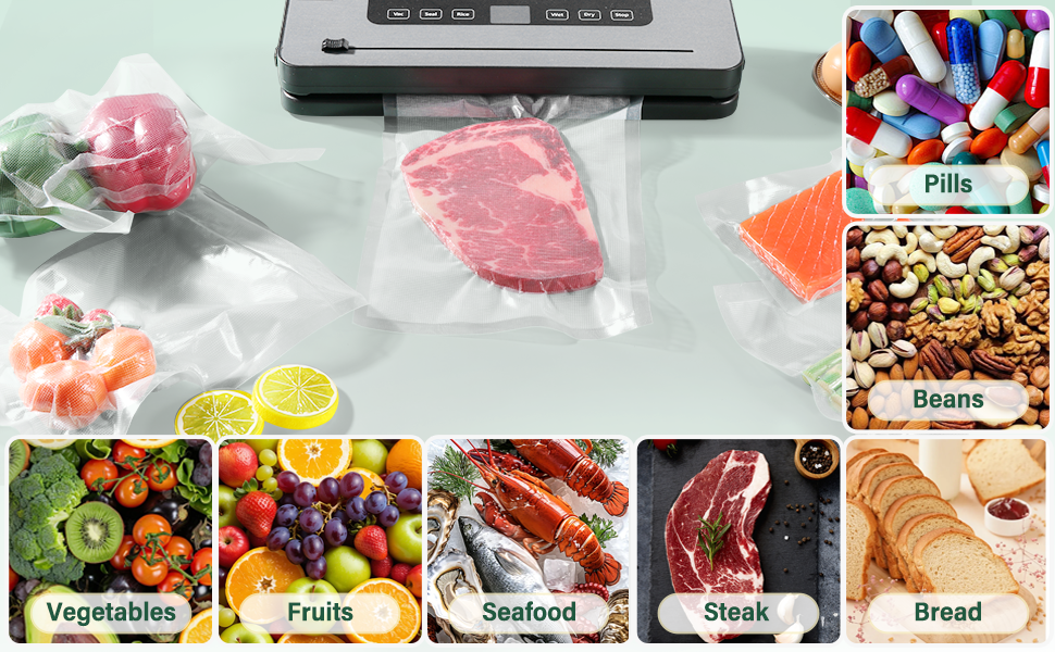 sachet sous vide alimentaire