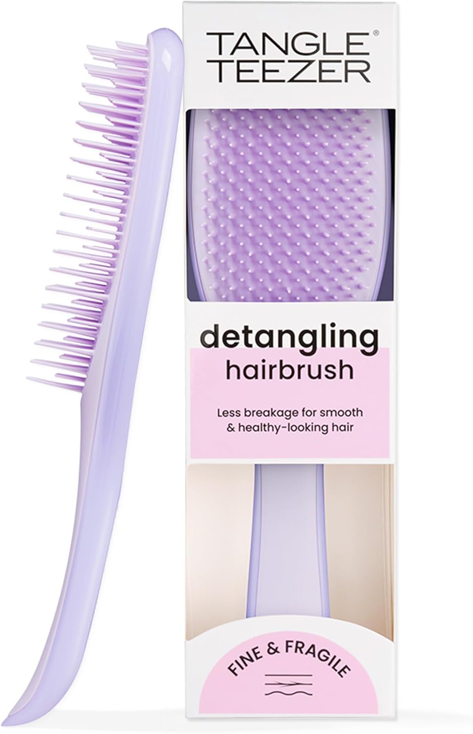 Tangle Teezer - Ultimate Detangler - picots souples, réduit casse, cheveux fins et colorés