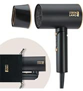 LEBENLANG Sèche-cheveux ionique 2100 W – Anti-pointes avec mode air froid | Petit sèche-cheveux de voyage pliable | Ions Haa...