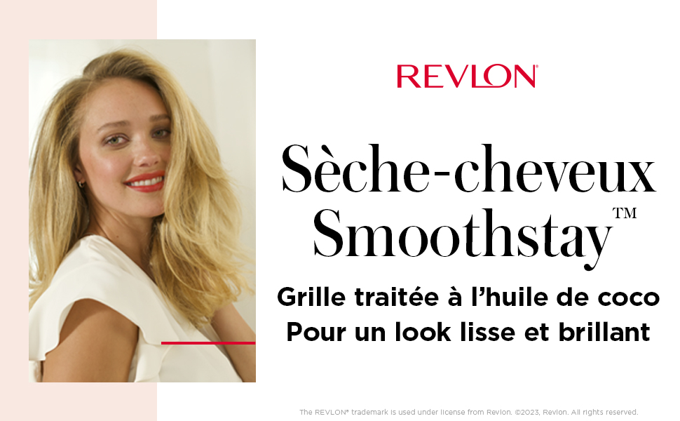 Revlon; seche-cheveux; smoothstay; 2000watts