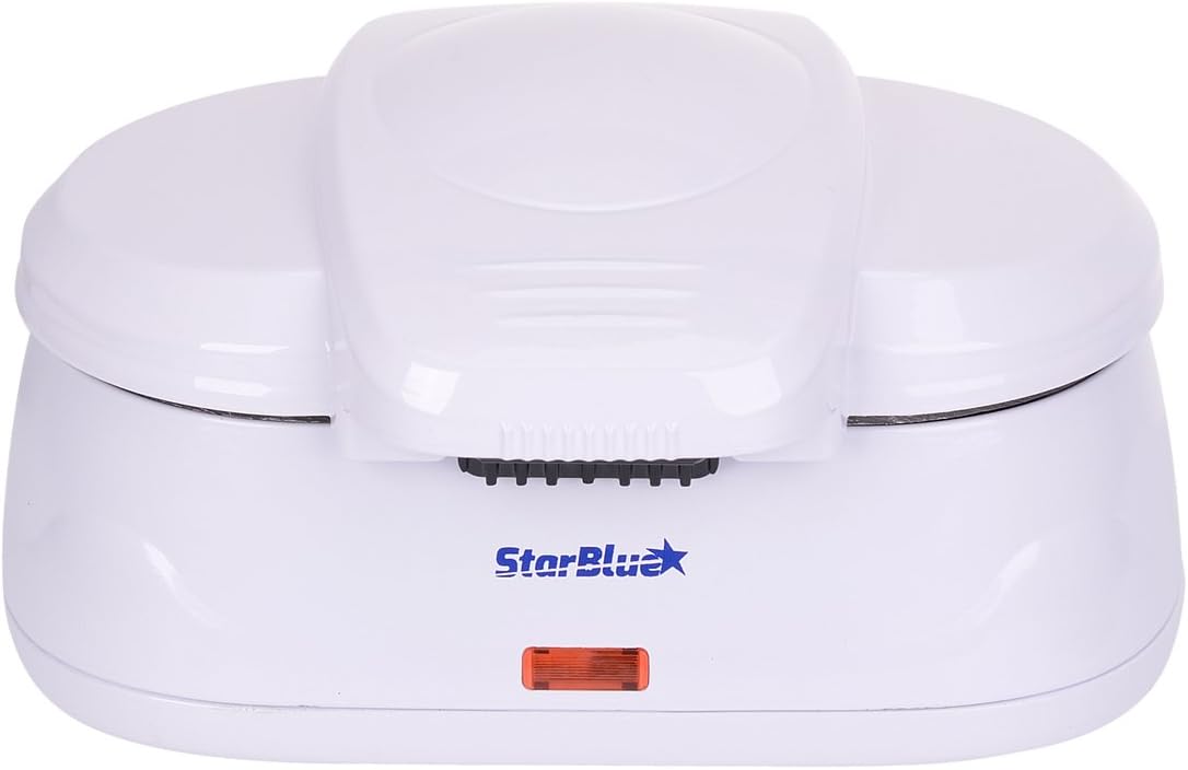StarBlue - Double Gaufrier - 1200W, 220-240V, gaufres coupelle, prise UK/EU