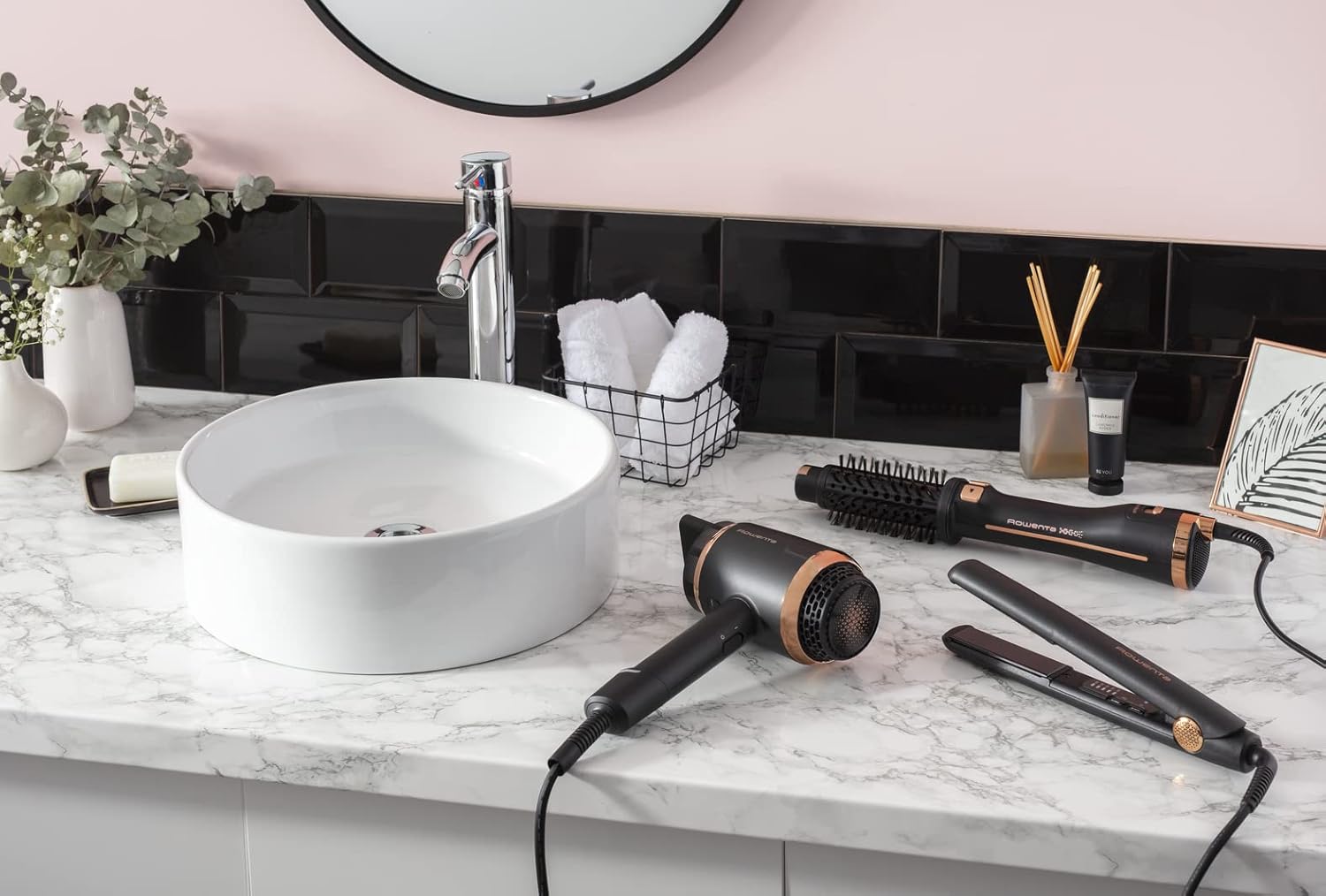 Rowenta - Ultimate Expérience - 3 brosses - réduit frisottis - CF9620F0